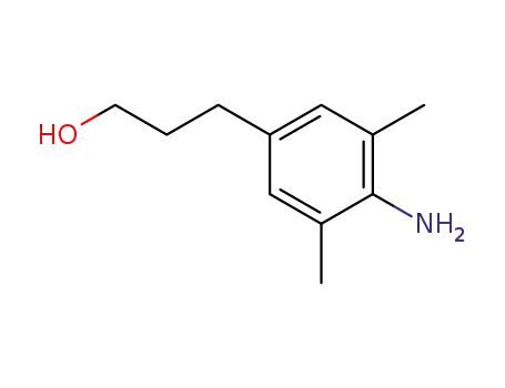 Molecular Structure of 454476-59-6 (4-Amino-3,5-dimethylbenzenepropanol)
