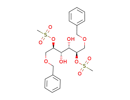 Methanesulfonic acid (1R,2S,3S,4R)-5-benzyloxy-1-benzyloxymethyl-2,3-dihydroxy-4-methanesulfonyloxy-pentyl ester