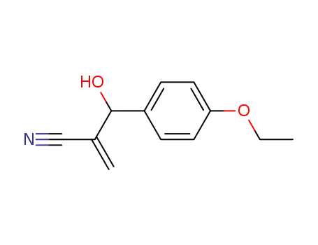 2-[(4-ethoxy-phenyl)-hydroxy-methyl]-acrylonitrile