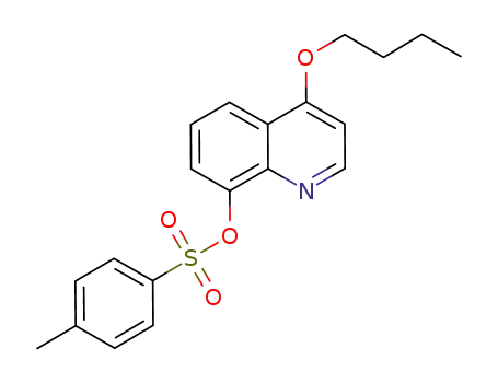 8-Quinolinol, 4-butoxy-, 8-(4-methylbenzenesulfonate)