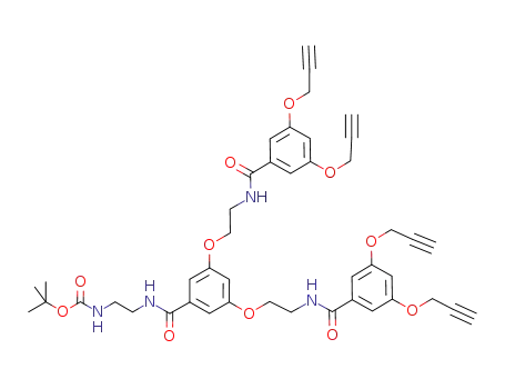tert-butyl 2-(3,5-bis(2-(3,5-bis(prop-2-ynyloxy)benzamido)ethoxy)benzamido)ethylcarbamate