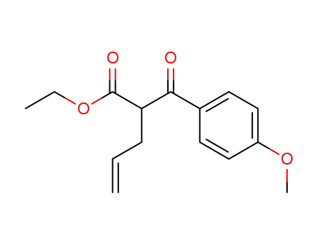2-(4-methoxybenzoyl)pent-4-enoic acid ethyl ester