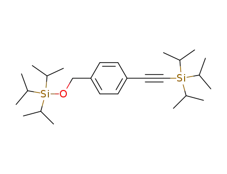 1-(triisopropylsilyl)-1-[4-(triisopropylsilyloxymethyl)phenyl]ethyne