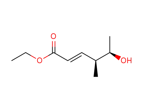 (E,4S,5R)-ethyl 5-hydroxy-4-methylhex-2-enoate