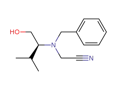 Acetonitrile,
[[(1S)-1-(hydroxymethyl)-2-methylpropyl](phenylmethyl)amino]-