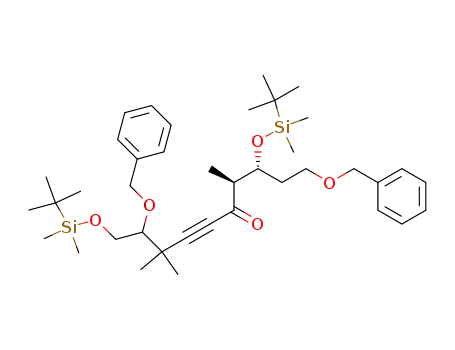 (3R,4S,9R/S)-1,9-bis(benzyloxy)-3,10-di(tert-butyldimethylsilyloxy)-4,8,8-trimethyldec-6-yn-5-one