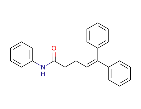 Molecular Structure of 875928-94-2 (4-Pentenamide, N,5,5-triphenyl-)