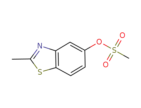 2-methyl-1,3-benzothiazol-5-yl methanesulfonate