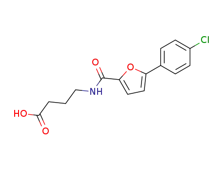 4-{[5-(4-chlorophenyl)-2-furoyl]amino}butanoic acid