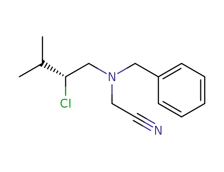 Acetonitrile, [[(2R)-2-chloro-3-methylbutyl](phenylmethyl)amino]-