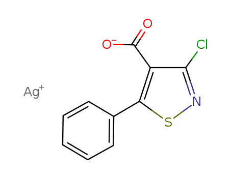 silver 3-chloro-5-phenylisothiazole-4-carboxylate