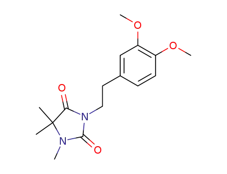 3-[2-(3,4-dimethoxyphenyl)ethyl]-1,5,5-trimethylhydantoin