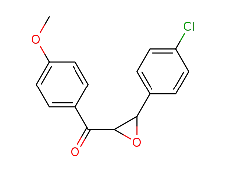 Molecular Structure of 27547-08-6 ([3-(4-CHLOROPHENYL)-2-OXIRANYL](4-METHOXYPHENYL)METHANONE)