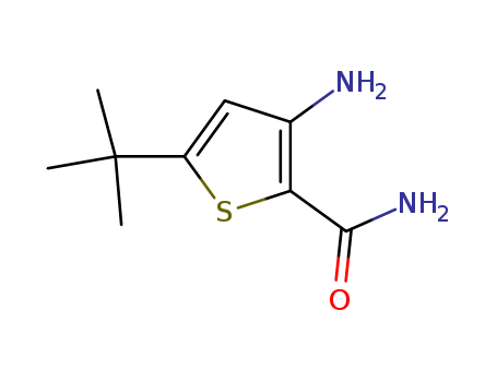 2-Thiophenecarboxamide,3-amino-5-(1,1-dimethylethyl)-