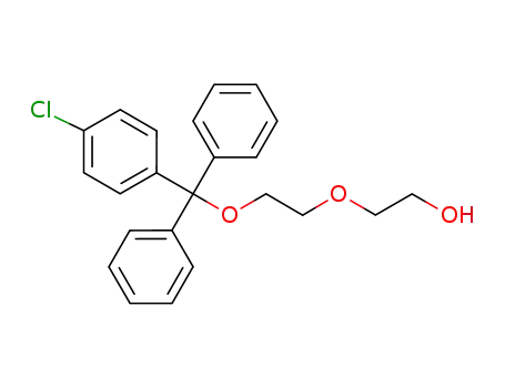 2-{2-[(4-Chlorophenyl)(diphenyl)methoxy]ethoxy}ethan-1-ol