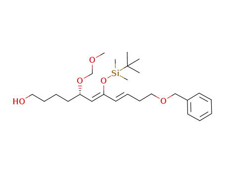 (S,6Z,8E)-11-benzyloxy-7-(tert-butyldimethylsilyloxy)-5-(methoxymethoxy)undeca-6,8-dien-1-ol