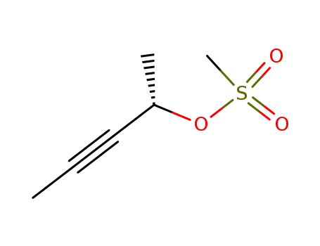 3-Pentyn-2-ol, methanesulfonate, (2S)-