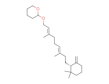 (2E,6E)-9-((1S)-2,2-dimethyl-6-methylenecyclohexyl)-3,7-dimethyl-1-(tetrahydro-2-pyranyl)oxy-2,6-nonadiene