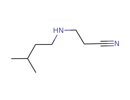 Propanenitrile, 3-[(3-methylbutyl)amino]-
