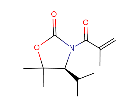 (4S)-5,5-DIMETHYL-4-(1-METHYLETHYL)-3-(2-METHYL-1-OXO-2-PROPEN-1-YL)-2-OXAZOLIDINONE