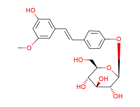 Molecular Structure of 58762-96-2 (Pistilbeside)