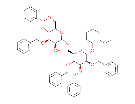 octyl 3-O-benzyl-4,6-O-benzylidene-α-D-mannopyranosyl-(1->6)-2,3,4-tri-O-benzyl-α-D-mannopyranoside