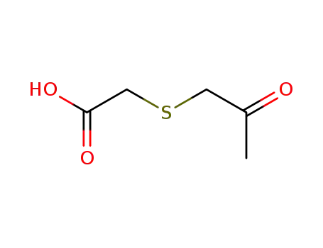 Molecular Structure of 33691-97-3 (Acetic acid, [(2-oxopropyl)thio]-)