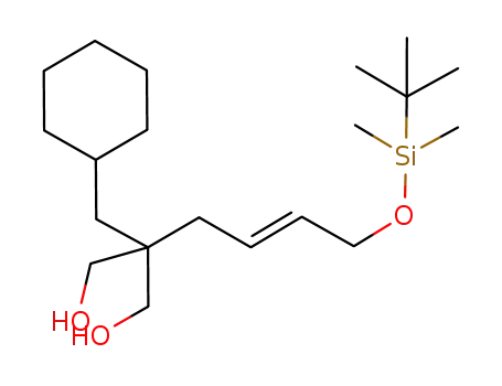 2-{(E)-4-[(tert-butyldimethylsilyl)oxy]but-2-en-1-yl}-2-(cyclohexylmethyl)propane-1,3-diol