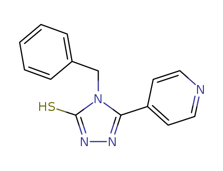 4-BENZYL-5-(PYRIDIN-4-YL)-4H[1,2,4]TRIAZOLE-3-THIOL