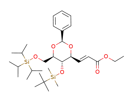 Molecular Structure of 954106-09-3 (C<sub>31</sub>H<sub>54</sub>O<sub>6</sub>Si<sub>2</sub>)