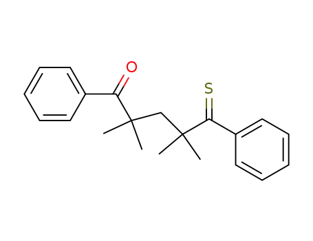 2,2,4,4-Tetramethyl-1,5-diphenyl-5-thioxo-1-pentanone