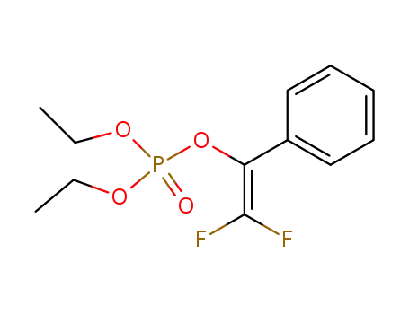 2,2-Difluoro-1-phenylethenyl diethyl phosphate