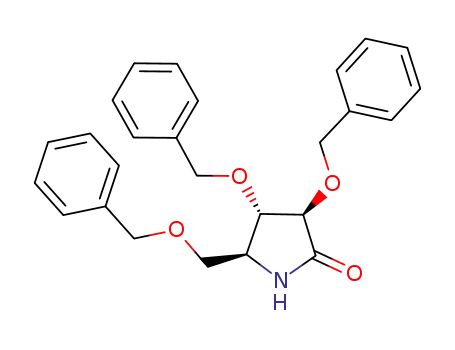 (3R,4S,5S)-5-benzyloxymethyl-3,4-dibenzyloxy-pyrrolidin-2-one