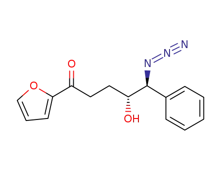 (4R,5S)-1-(furan-2-yl)-5-azido-4-hydroxy-5-phenyl-pentan-1-one