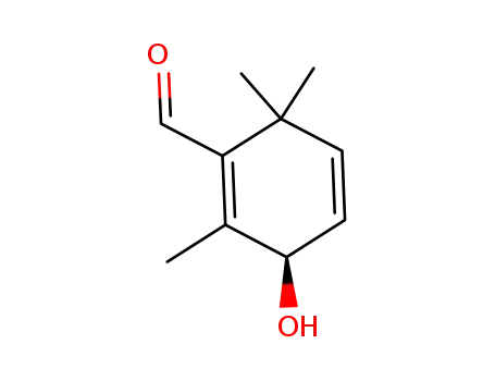 3-하이드록시-2,6,6-트리메틸-1,4-사이클로헥사디엔-1-카브알데하이드