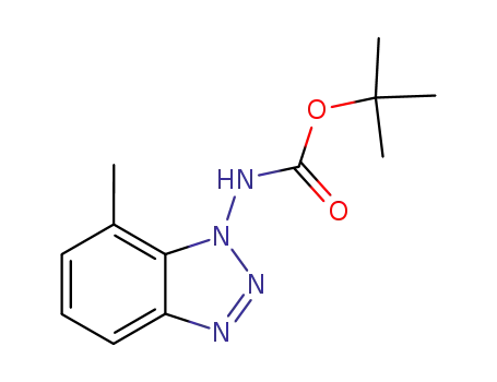 1-(tert-butyloxycarbonylamino)-7-methylbenzotriazole