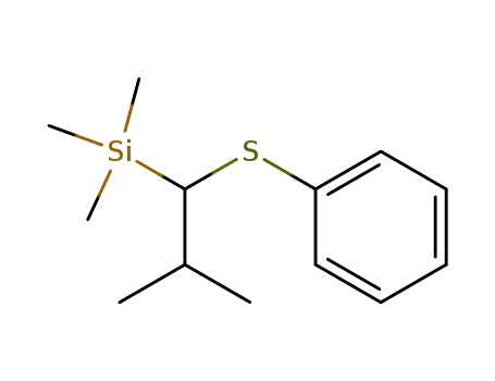 Silane, trimethyl[2-methyl-1-(phenylthio)propyl]-
