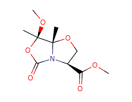 (3S,7R,7aS)-tetrahydro-7-methoxy-7,7a-dimethyl-5-oxo-2H-oxazolo[3,2-c]oxazole-3-carboxylic acid methyl ester