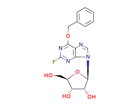 2-fluoro-6-benzyloxy-9-β-D-ribofuranosylpurine