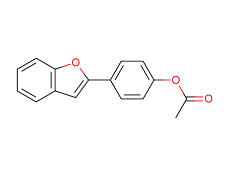 4-(benzofuran-2-yl)phenyl acetate