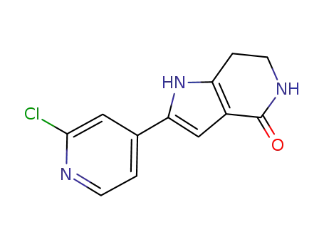 2-(2-chloropyridin-4-yl)-6,7-dihydro-1H-pyrrolo[3,2-c]pyridin-4(5H)-one