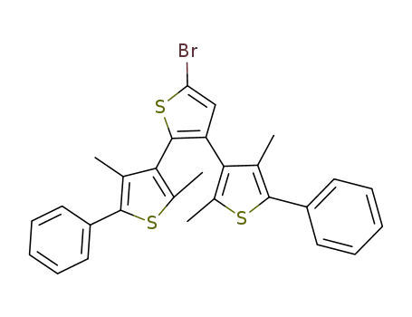 2-bromo-4,5-bis(2,4-dimethyl-5-phenylthiophen-3-yl)thiophene