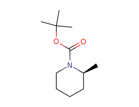 Molecular Structure of 183903-99-3 ((S)-(+)-N-TBOC-2-METHYLPIPERIDINE)