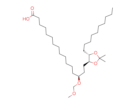 (S)-16-((4S,5S)-5-decyl-2,2-dimethyl-1,3-dioxolan-4-yl)-14-(methoxymethoxy)hexadecanoic acid