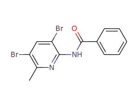 N-(3,5-DIBROMO-6-METHYL-2-PYRIDINYL)-BENZAMIDINE