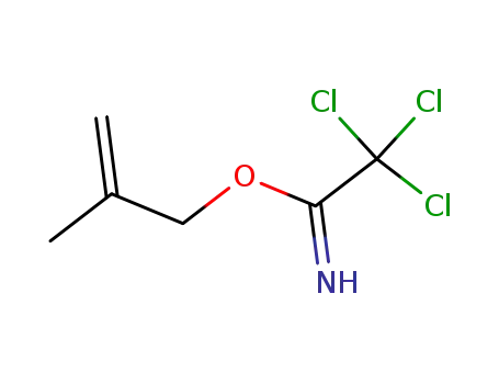 Molecular Structure of 84820-25-7 (2-methyl-2-propenyl trichloroacetimidate)