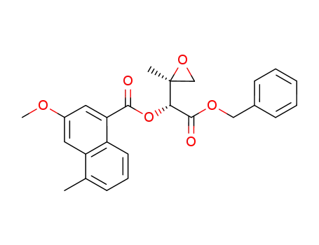 benzyl (2R,3S)-3,4-epoxy-2-(3-methoxy-5-methylnaphthoyloxy)-3-methylbutanoate