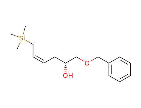 (Z)-(R)-1-benzyloxy-6-(trimethyl-silanyl)-hex-4-en-2-ol