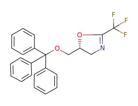 (R)-2-(trifluoromethyl)-5-(trityloxymethyl)-oxazoline