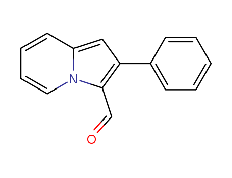3-Indolizinecarboxaldehyde,2-phenyl-